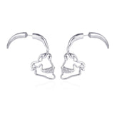 Retro Skull Stud Earrings