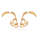 Retro Skull Stud Earrings