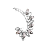 Women's Star Crystal Ear Clip Earrings