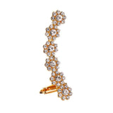 Women's Star Crystal Ear Clip Earrings