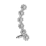 Women's Star Crystal Ear Clip Earrings