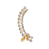 Women's Star Crystal Ear Clip Earrings