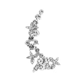 Women's Star Crystal Ear Clip Earrings