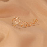 Women's Star Crystal Ear Clip Earrings