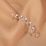 Women's Star Crystal Ear Clip Earrings