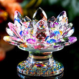 Decor: Crystal Lotus Flower Ornaments