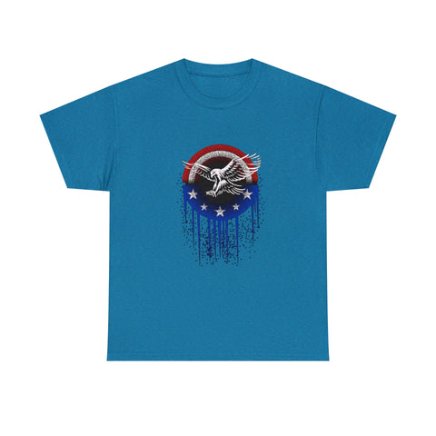 Eagle and American Flag Independence Day T-shirt