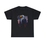 Eagle and American Flag Freedom & Independence T-Shirt