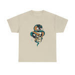 Skull and Snake Halloween T-Shirt