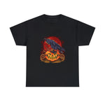 Jack-o'-lantern and Crow Halloween T-Shirt