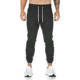 Men's Cotton Sweatpants with Towel Rack and Cell Phone Pocket