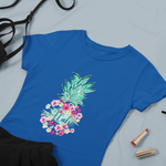 Aloha Hawaii Hawaiian Vacation Flower pineapple T-Shirt