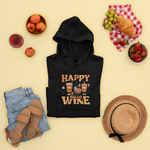 Happy Hallo Wine Hoodie