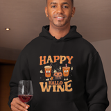 Happy Hallo Wine Hoodie