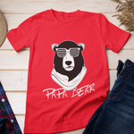 Men's Papa Bear Cool Sunglasses T-Shirt