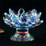Decor: Crystal Lotus Flower Ornaments
