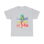It's Summer Time Flowers Pineapple T-Shirt Design By Tony's Finest