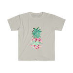 Aloha Hawaii Hawaiian Vacation Flower pineapple T-Shirt