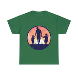 Father's Day with two kids T-Shirt