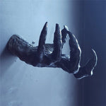 Witch's Hand Halloween Wall Sculpture Decoration