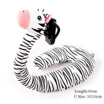 Hands Free Animal Neck Pillow With Mobile Phone Holder