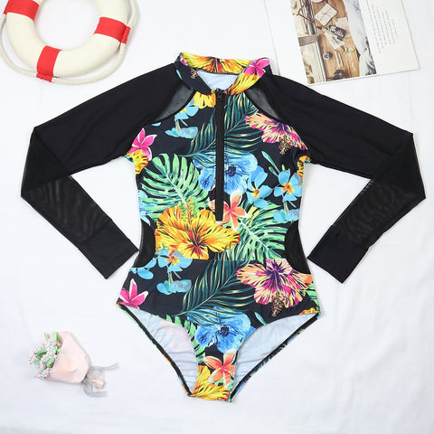 Full best sale sleeve swimsuit