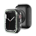 Glow-in-the-Dark Transparent Apple Watch Cover For iWatch series 7 6 SE 5 4