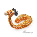 Hands Free Animal Neck Pillow With Mobile Phone Holder