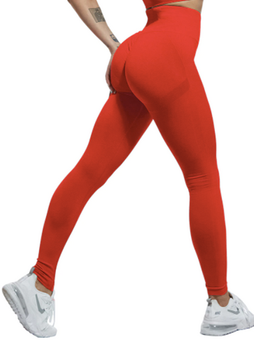 Booty Up Pockets Legging - Orange