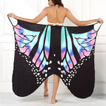 Sexy Butterfly Print Beach Cover Up