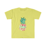 Aloha Hawaii Hawaiian Vacation Flower pineapple T-Shirt