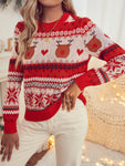 Women's Stylish Christmas Pullover Sweater