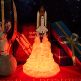 decor: Night Light Space Shuttle Lamp