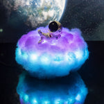 LED Colorful Clouds Astronaut Lamp