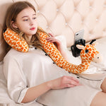 Hands Free Animal Neck Pillow With Mobile Phone Holder