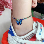 Boho Butterfly Anklet