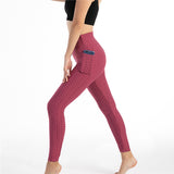 Fashion: Anti-Cellulite Fitness Leggings with Side Pockets