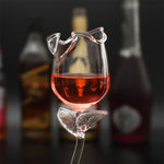 Rose Flower Wine Glass