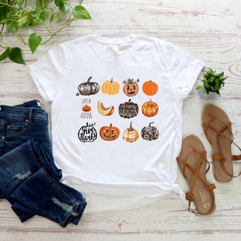 Fall Harvest Halloween T-Shirt