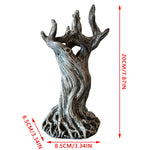 Dryad Tree Trunk Vase Ornament Statue