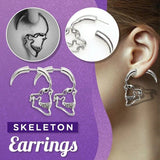 Retro Skull Stud Earrings