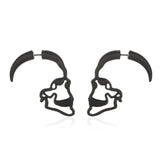 Retro Skull Stud Earrings