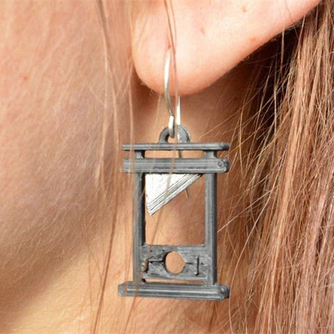 Gothic Guillotine Hanging Earrings