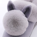 Bunny Ears Warm Indoor Slippers