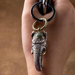 Elephant God Of Wealth Pendant Keychain