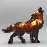 Handmade Wooden 3D Christmas Animals